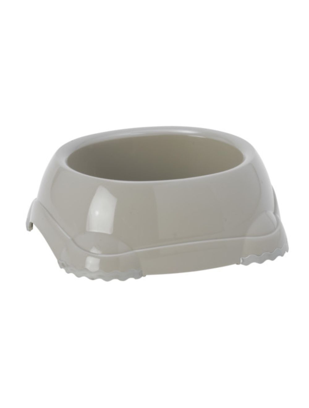 Smarty Bowl 1 Warm Grey 315Ml-Plastik Hundeskål-Moderna-PetPal