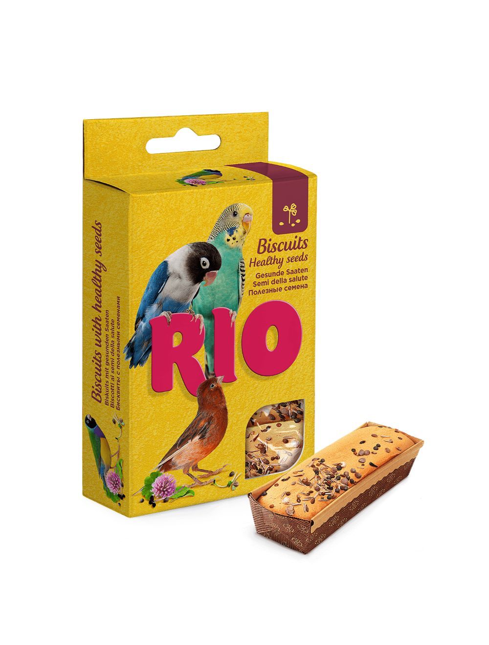 Rio Kiks M. Frø, 5X7 G-Fugle Snack-RIO-PetPal