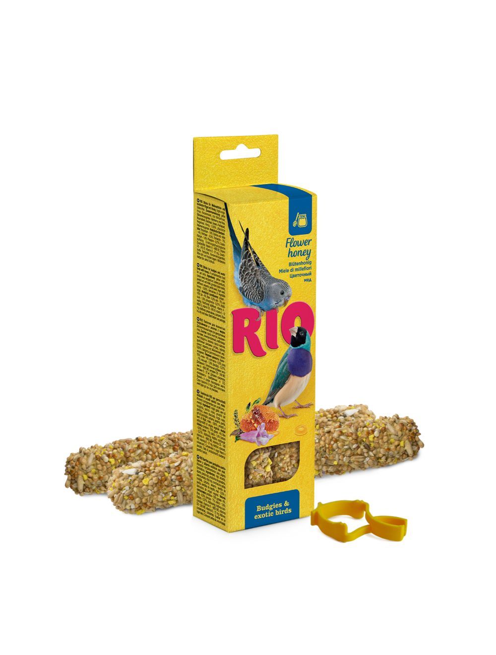 Rio Sticks M. Honning, 2X40G-Frøstang-RIO-PetPal