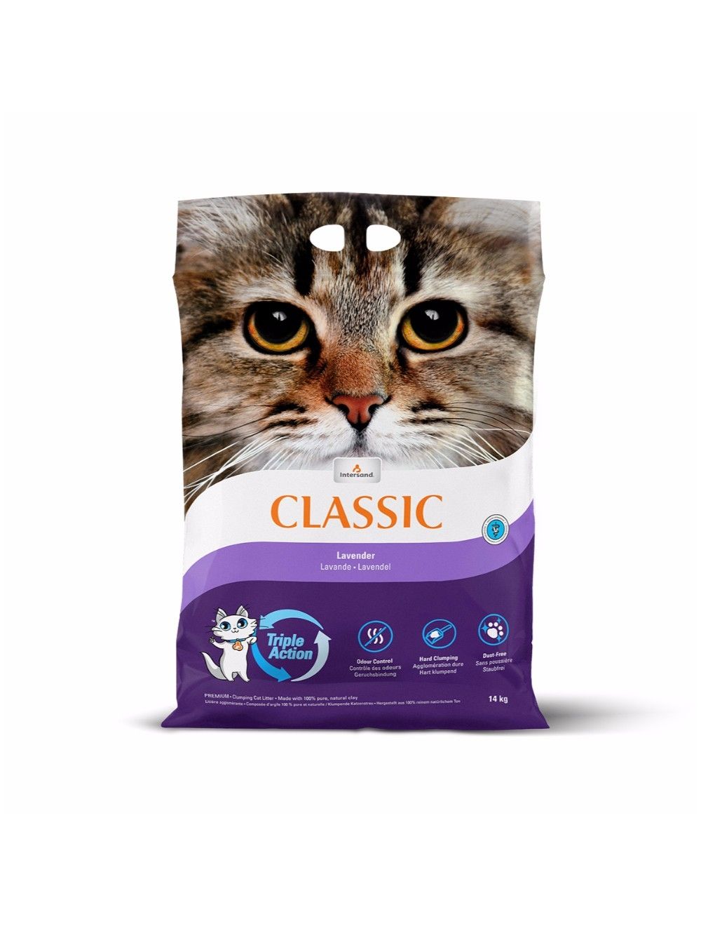 Extreme Classic Lavendel 14Kg-Kattegrus-Intersand-PetPal