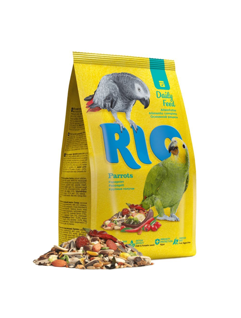 Rio Papegøjefoder, 500 G-Papegøjefoder-RIO-PetPal