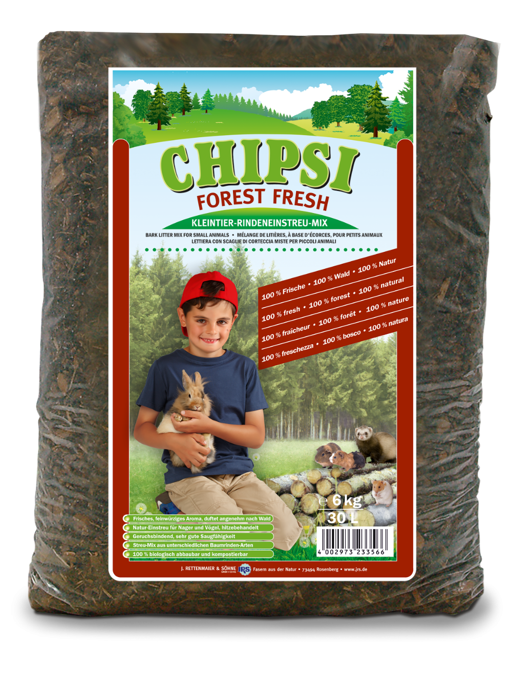 Chipsi Forest Fresh 6Kg-Flis-Chipsi-PetPal