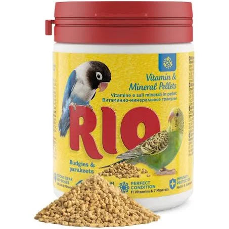 RIO Vitamin/mineral piller, 120 g-Fugle Tilskud-Rio-PetPal